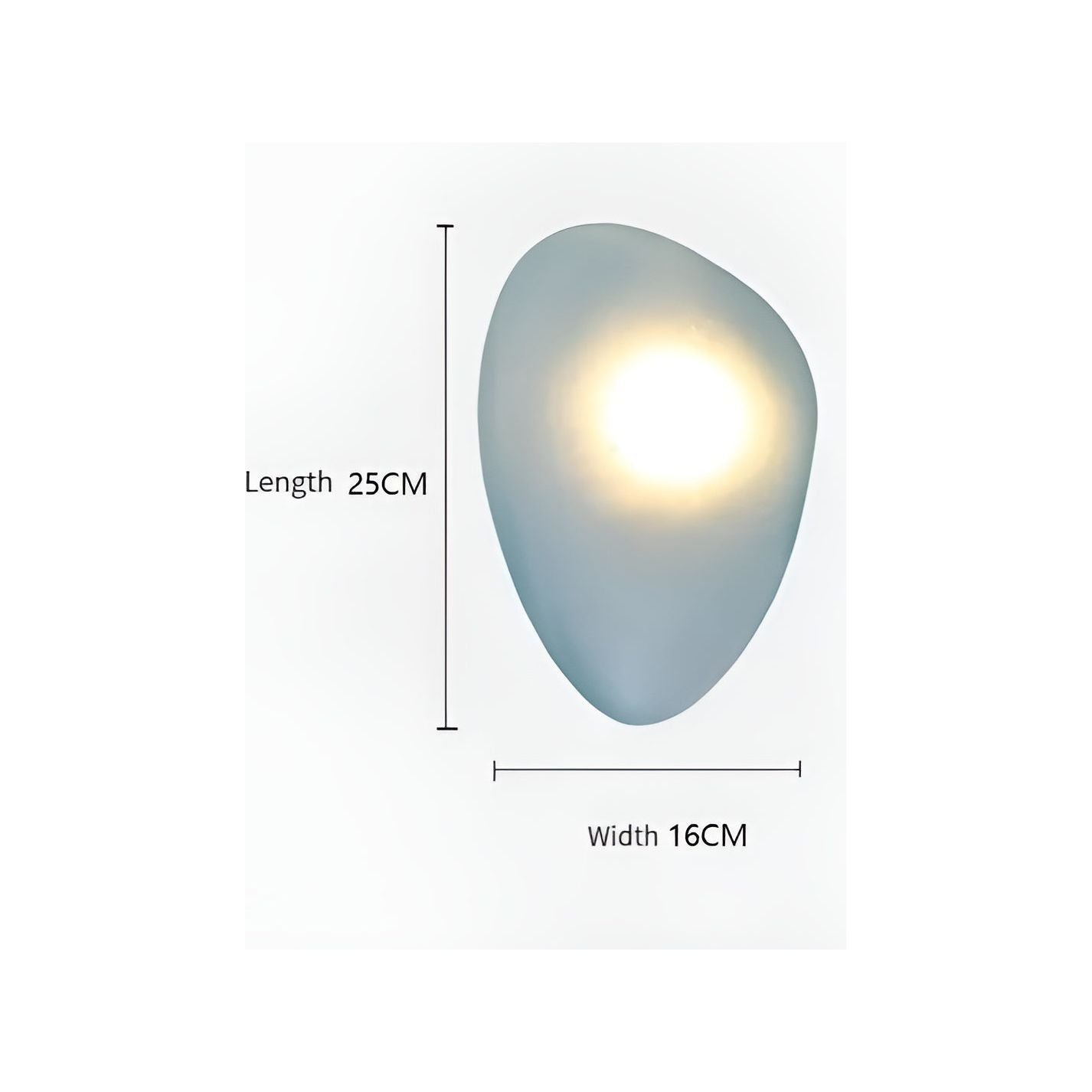 AuroraGlass Light - Nordisk glasfönster vägglampa