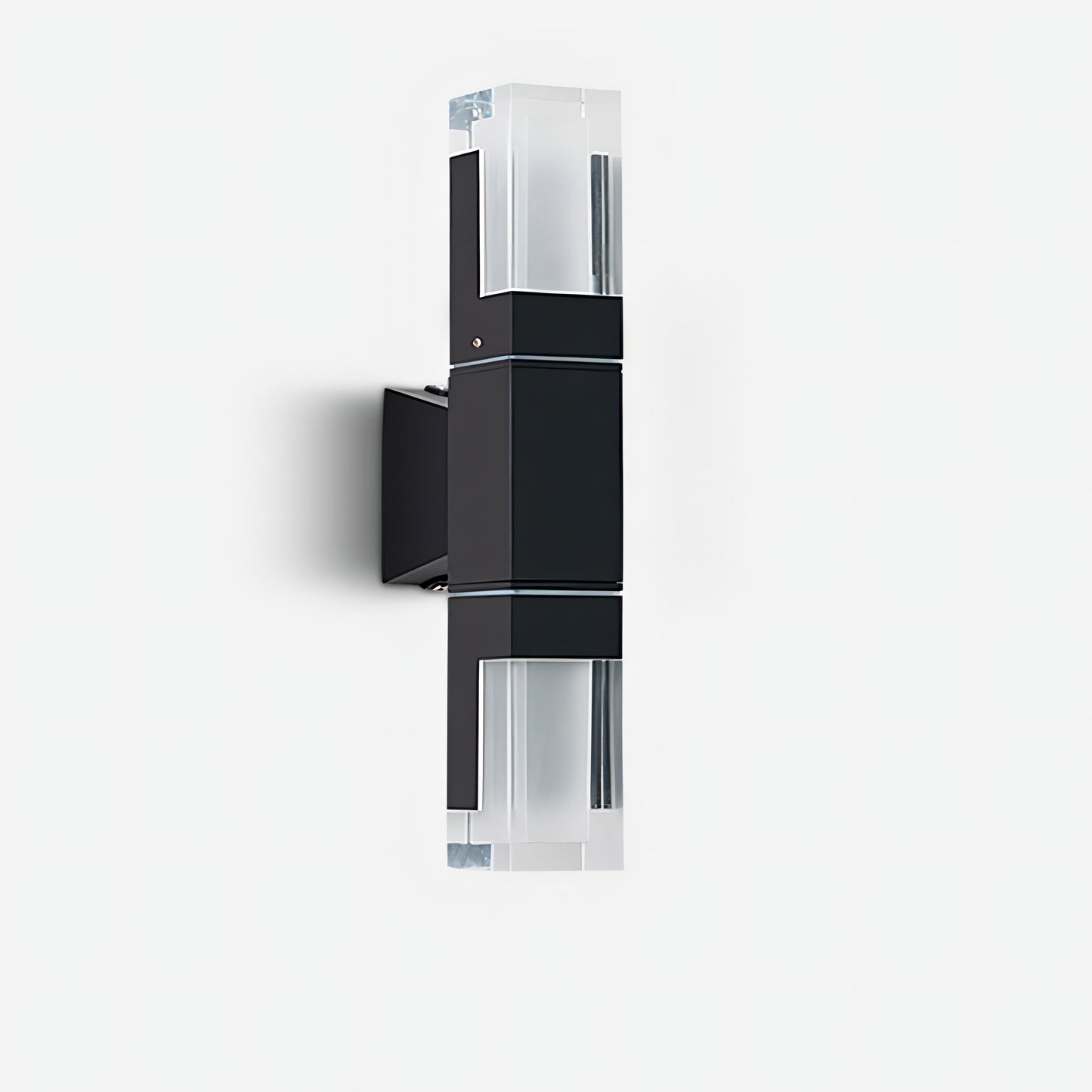 Casen - Utomhus Modern Vattentät Upp/Ner Vägglampa Svart