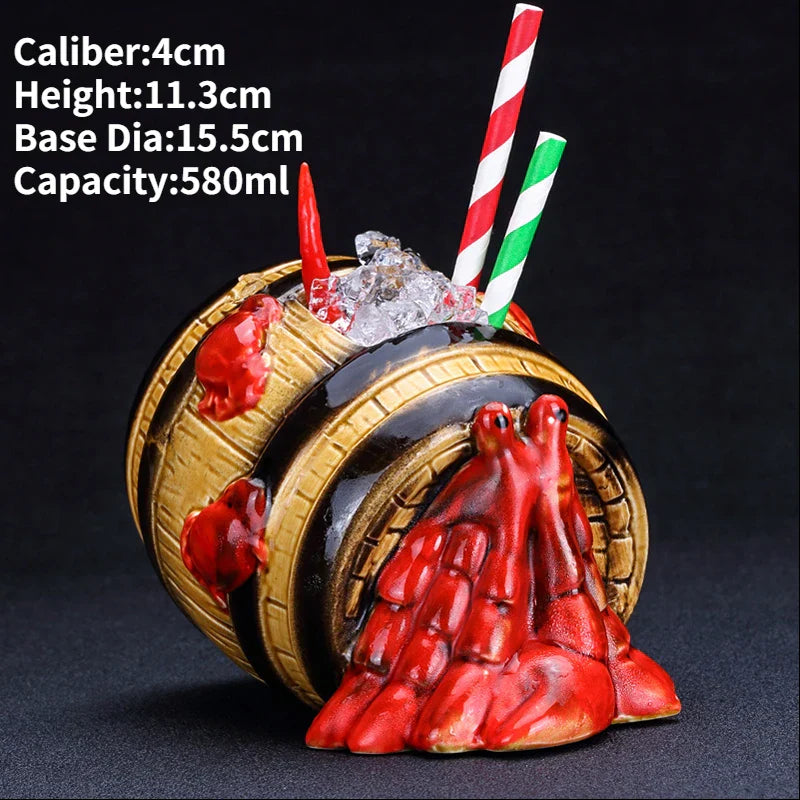 Glädjefyllda Cocktail Muggar - Perfekta för Alla Tillfällen