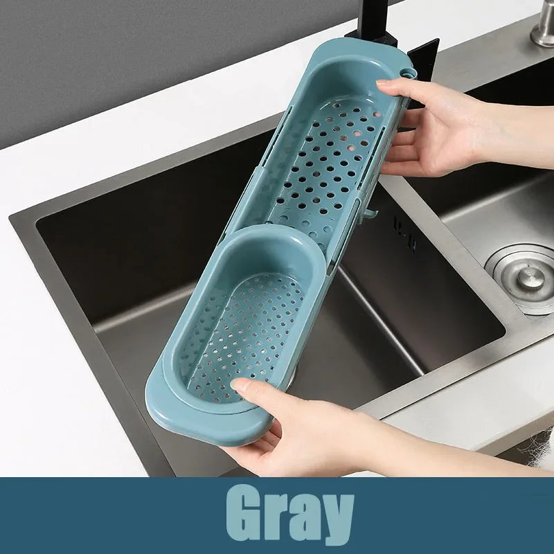 Carvallo FlexDry Organizer Justerbar diskho avtorkningshylla med handdukshållare | Teleskopisk & ventilerad