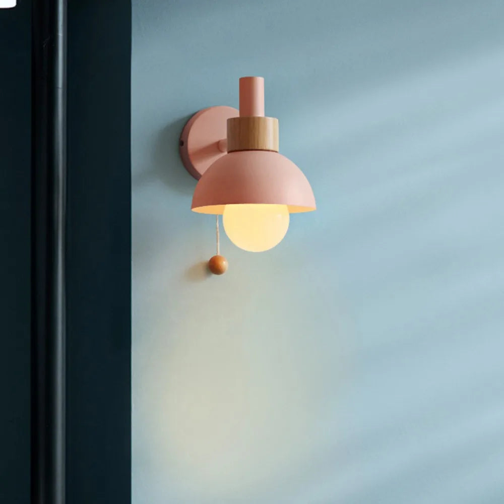 NordBright - Elegant LED vägglampa med enkel av/på-kontroll