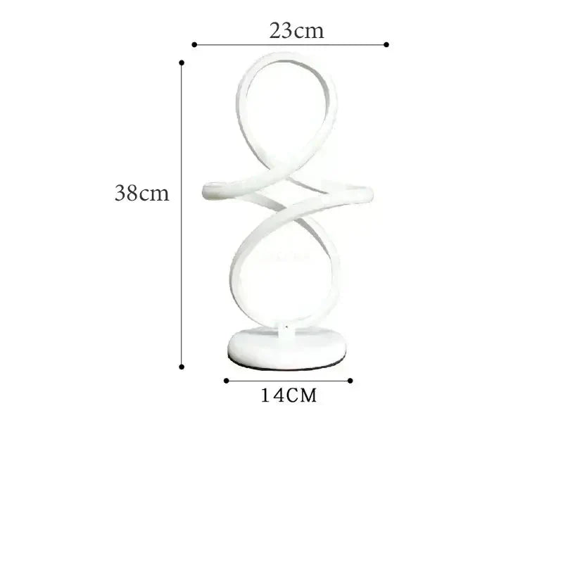 Carvallo - Elegant LED Sängbordslampa Med Modern Stil