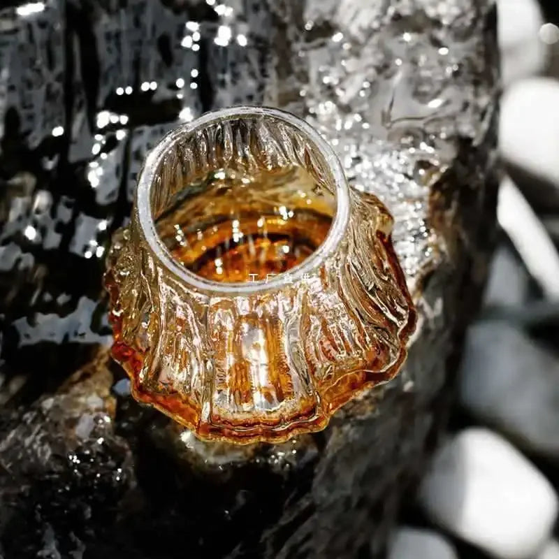 Akashi Ribbad Tumbler Glas