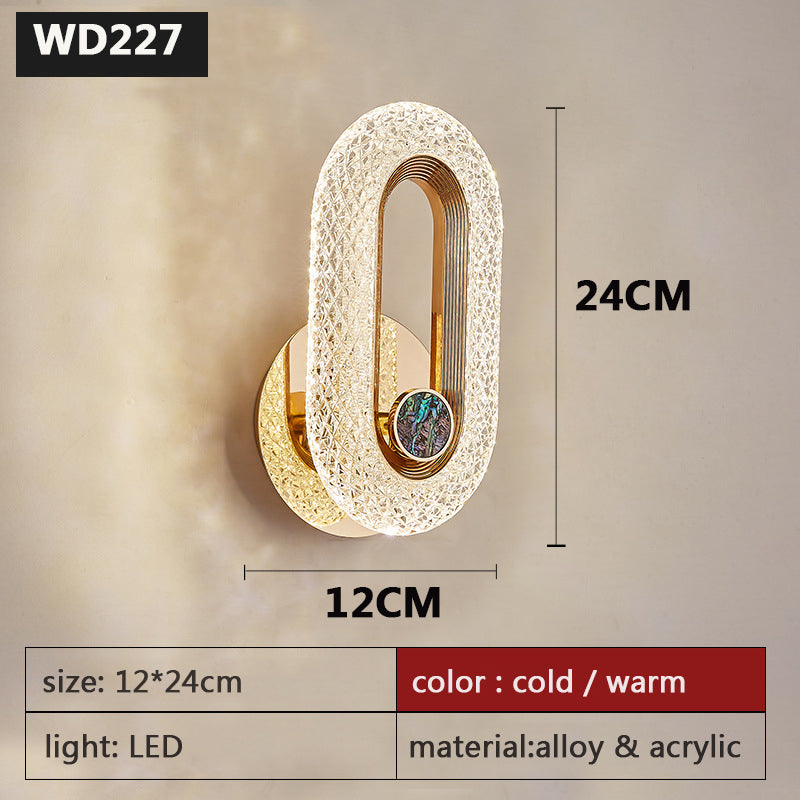 Nordisk Vägglampa – Elegant Inomhus Sconces Belysning för Sovrum och Vardagsrum – Moderna Vägglampor