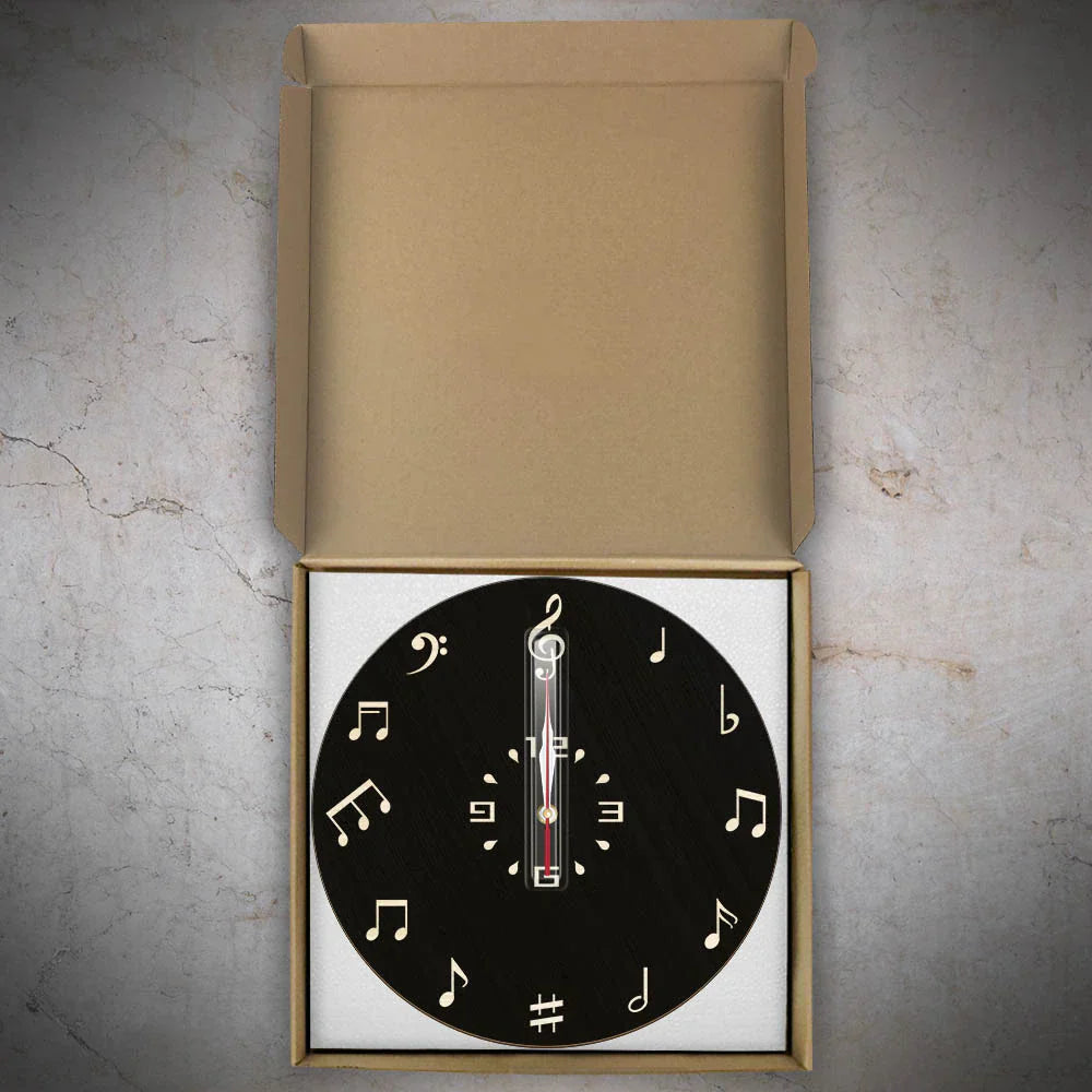 Musiknotering Väckarklocka