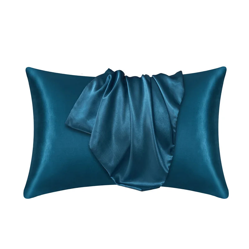 100% Mulberry Silk Pillowcase – Slät, Hypoallergenisk och Lyxig