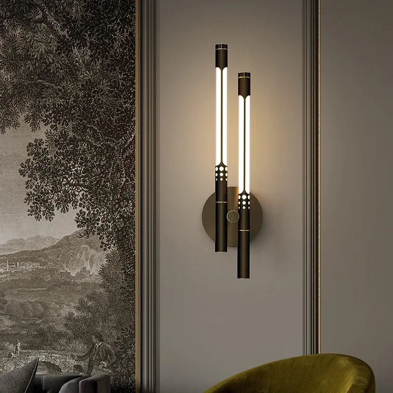 ModernLux - LED Vägglampa Lyx Inomhusbelysning Sconces för Vardagsrum och Sovrum