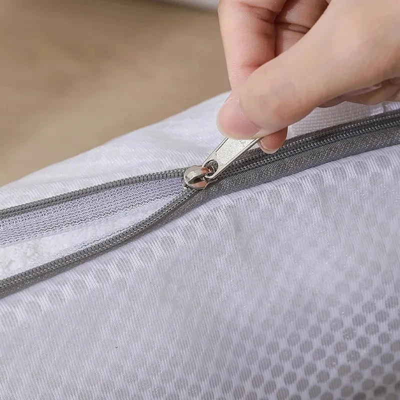 Carvallo tvättskydds påse set | Återanvändbar & Rivfast | För underkläder, bh:ar, strumpor & fin tvätt | 4 storlekar