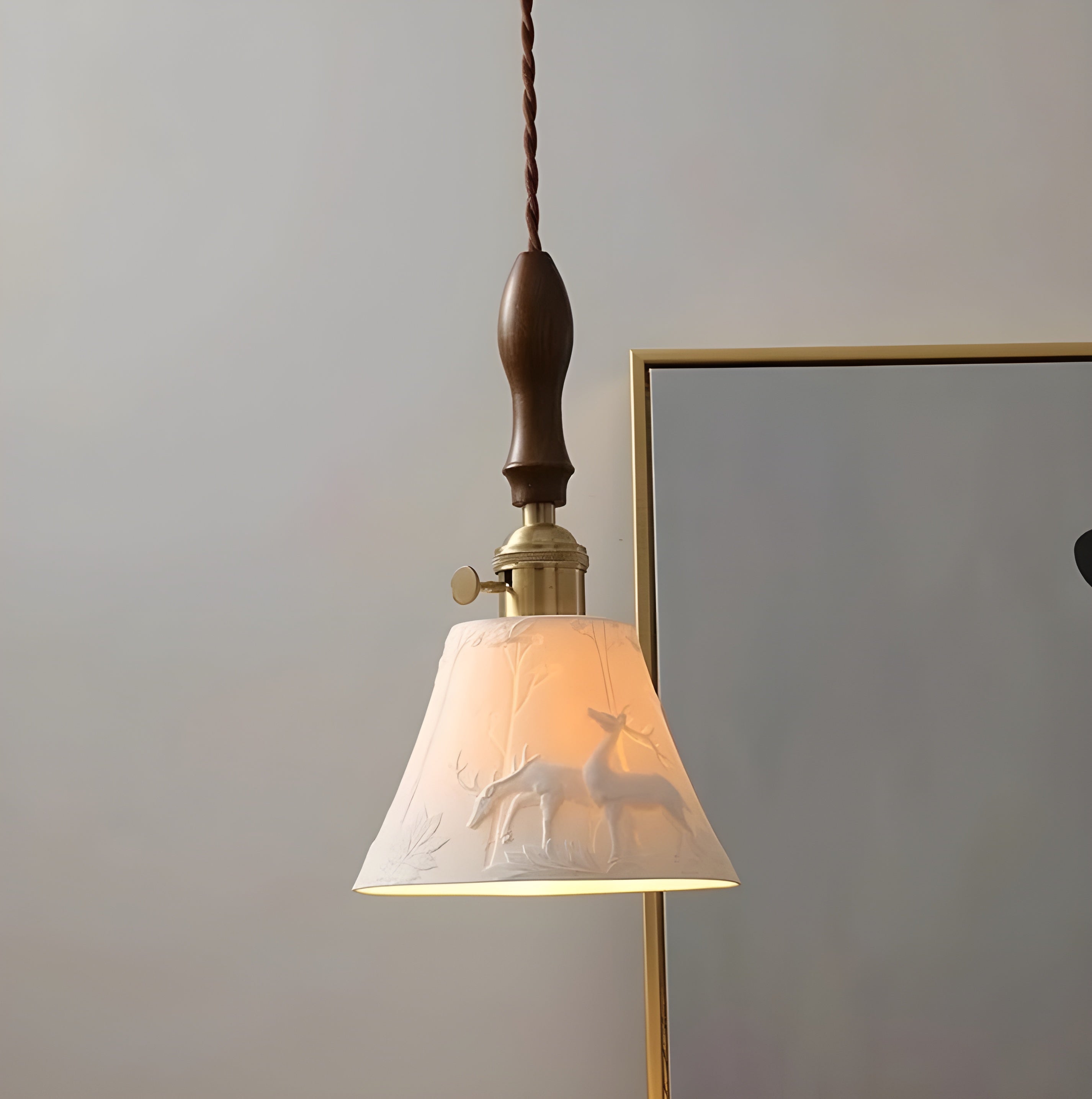IslandCeramica Light - Modern rustik keramiklampa
