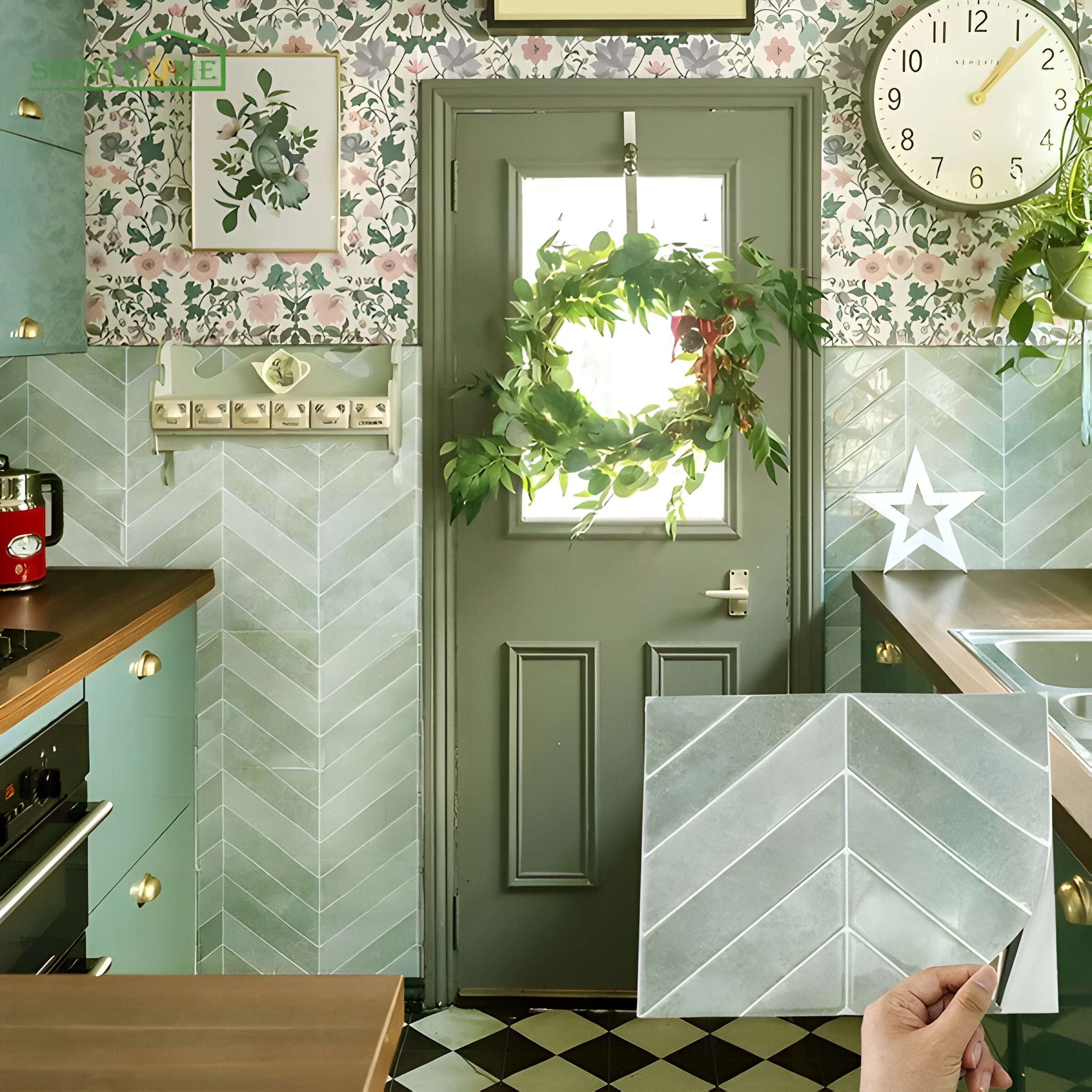 3D Självhäftande Väggplattor – Högkvalitativ, Dekorativ Väggbeklädnad för Enkelt Renoverande