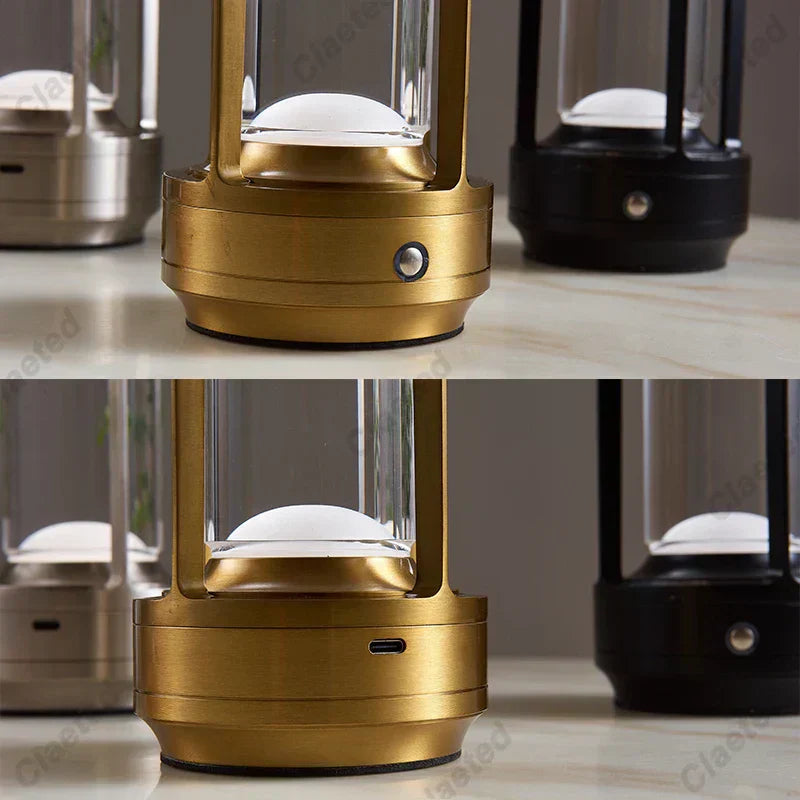 Modern Uppladdningsbar LED-Lykt – USB Drif Light för Hem & Trädgård