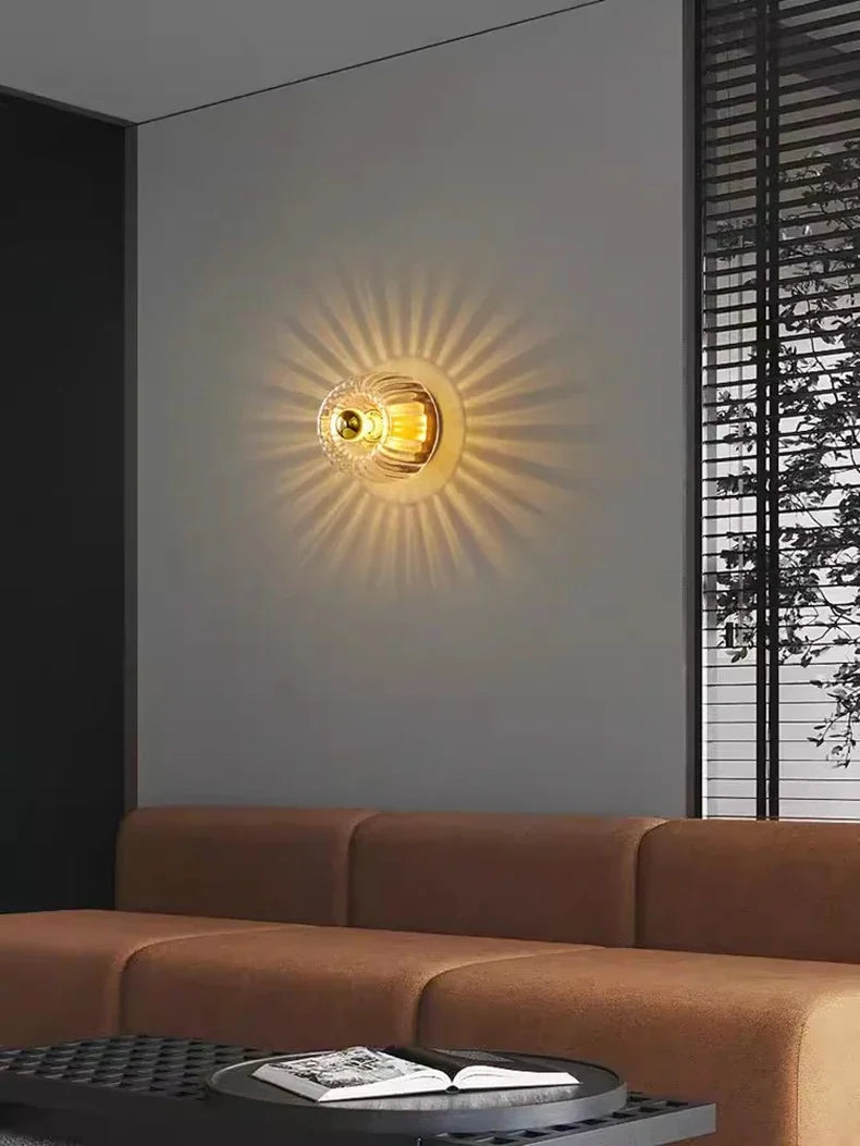 Arkitektur-inspirerad LED-vägglampa
