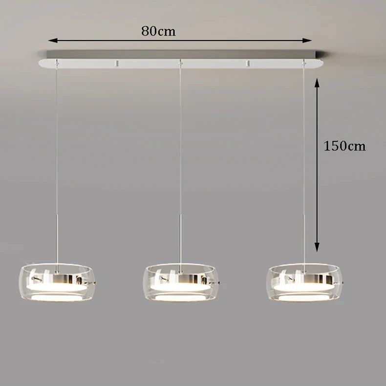 Aurelia Cirka | Ringformad LED-hänglampa för boende- och matområden i modern design