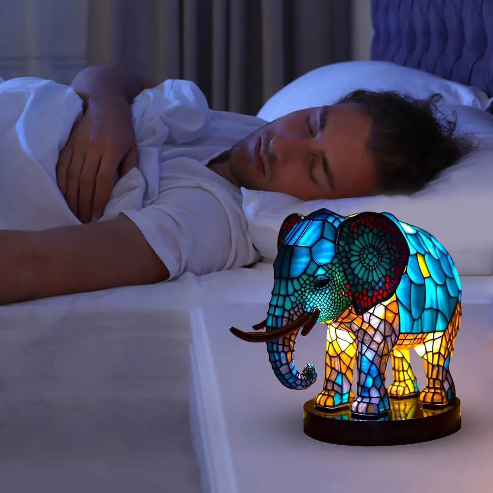 LumeWolf - LED Bordslampa med Volf Design – Handgjord Dekorativ Belysning