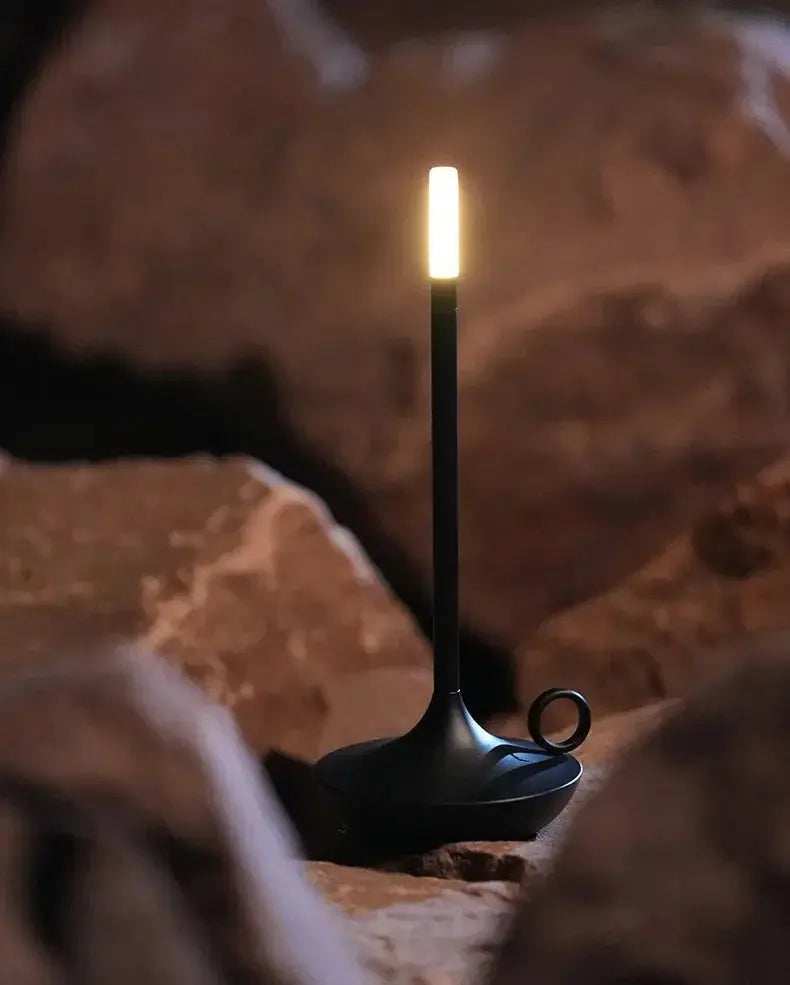 Carvallo - Bordslampa Laddningsbar Stearinljus med Touchkontroll