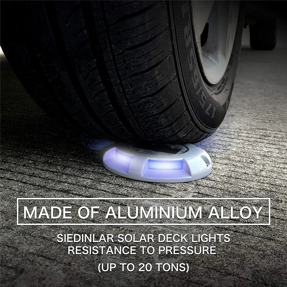 Carvallo Väglykt LumaPath | Vattentät & Robust | Automatisk Skymningssensor | Varm & Kallvit, Blå