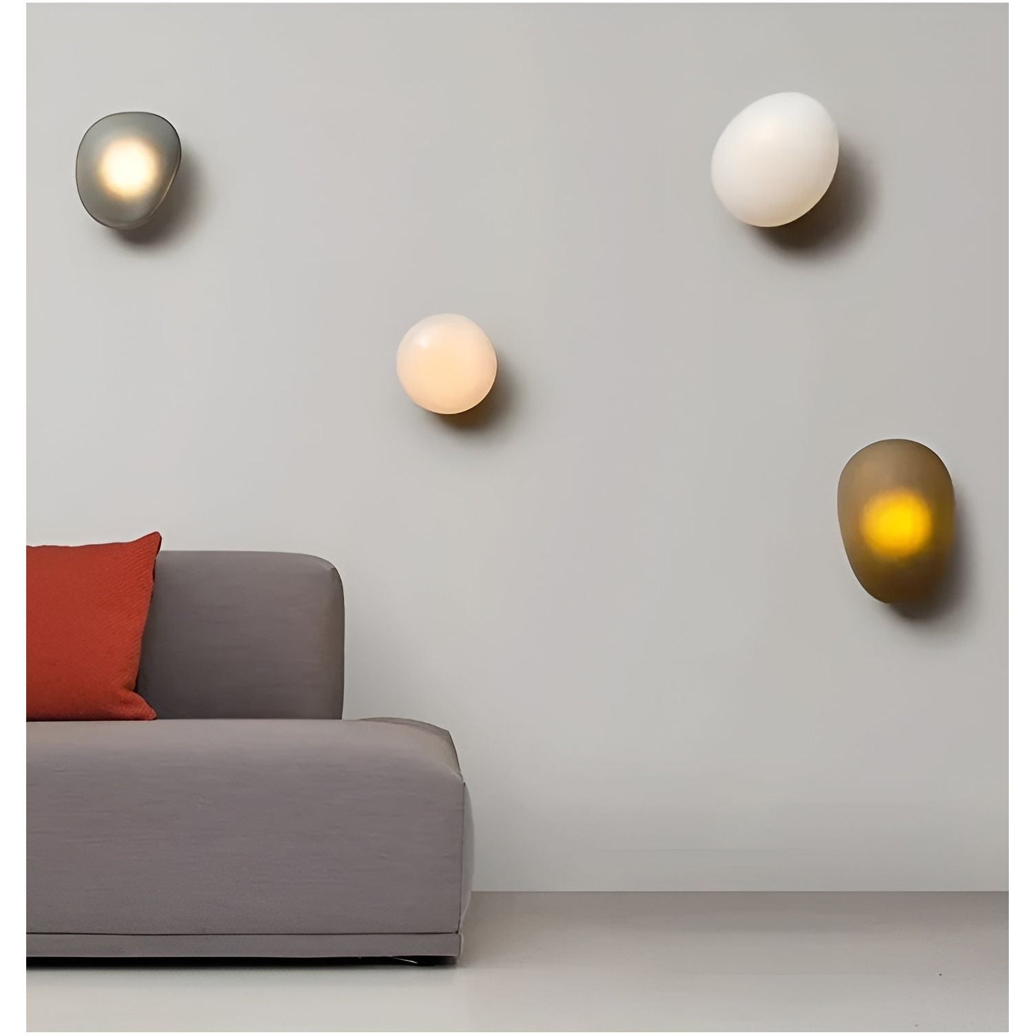 AuroraGlass Light - Nordisk glasfönster vägglampa