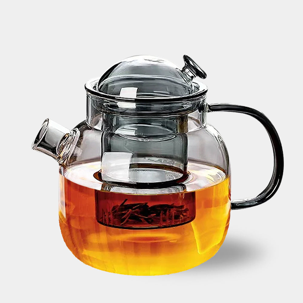 Modern glas teapot med infuser – 680ml borosilicate tea maker