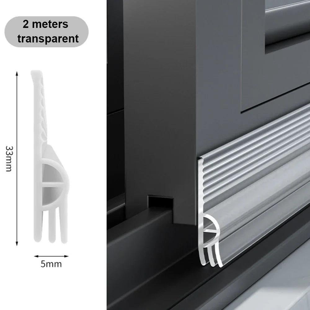 Carvallo SilentSeal Pro | PVC dragspärr utan lim | ljuddämpande & energibesparande | tvättbar & justerbar