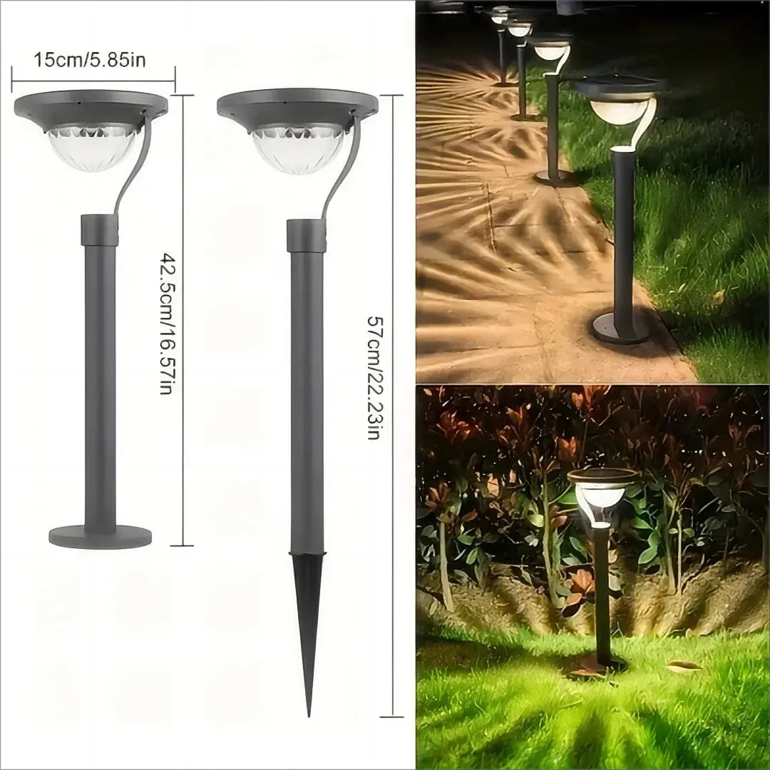GardenGuard Light - Vattentätt solarljus för trädgården