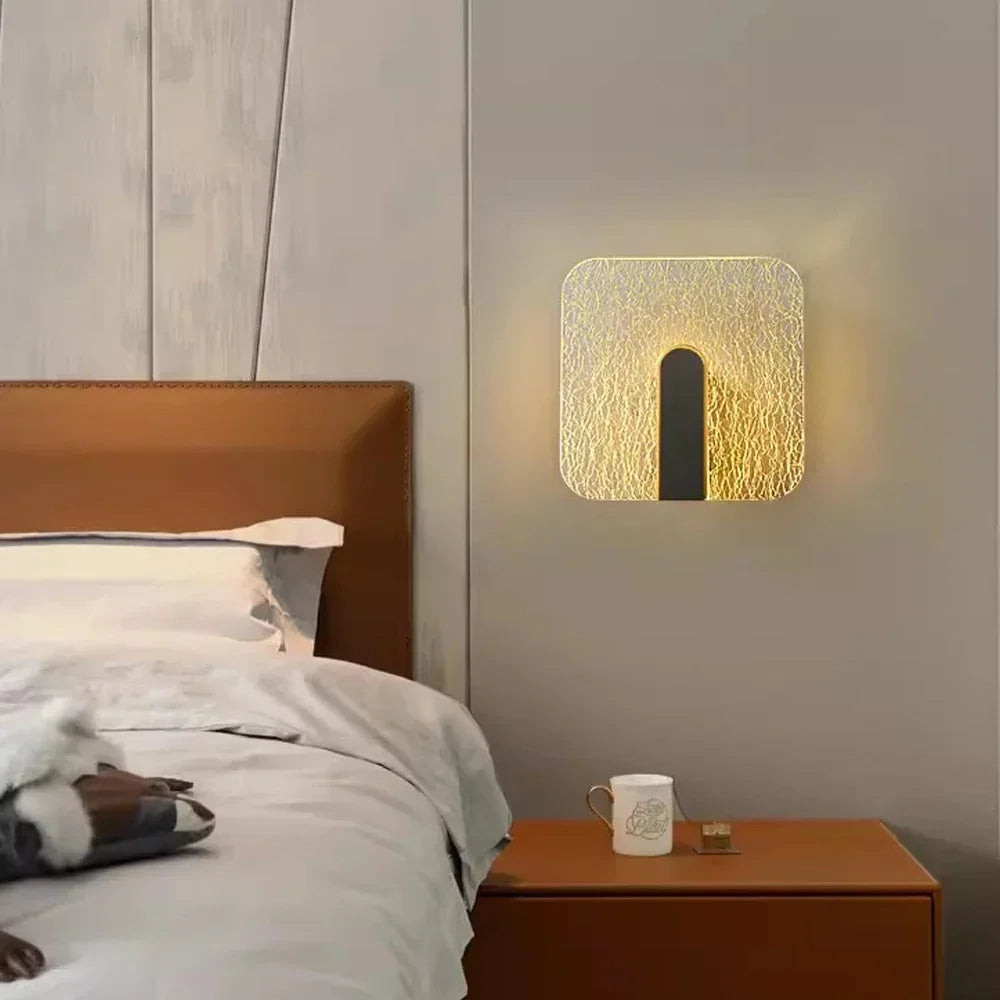 NordicGlow - LED Vägglampa i Akryl för Sovrum och Vardagsrum
