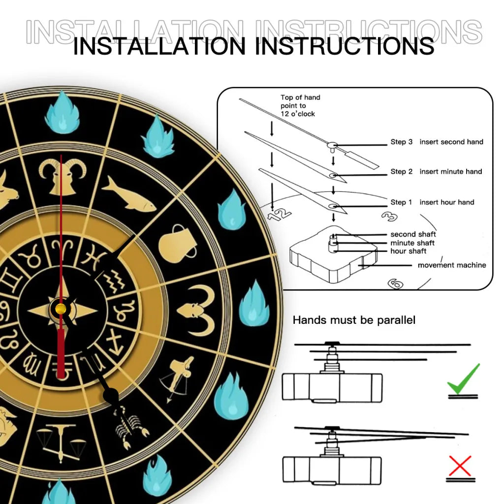 ModernGlow - Stilren 3D Väggklocka för Inredningsdekoration