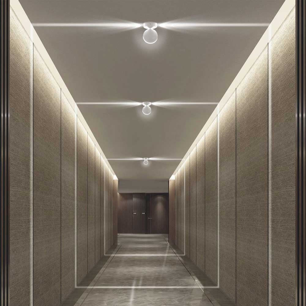 Scotty Beam Pro LED-vägglampa – 360° spotlight i modern design