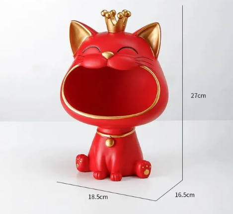 Carvallo - Lucky Cat dekoration som symboliserar lugn och positivitet till ditt hem