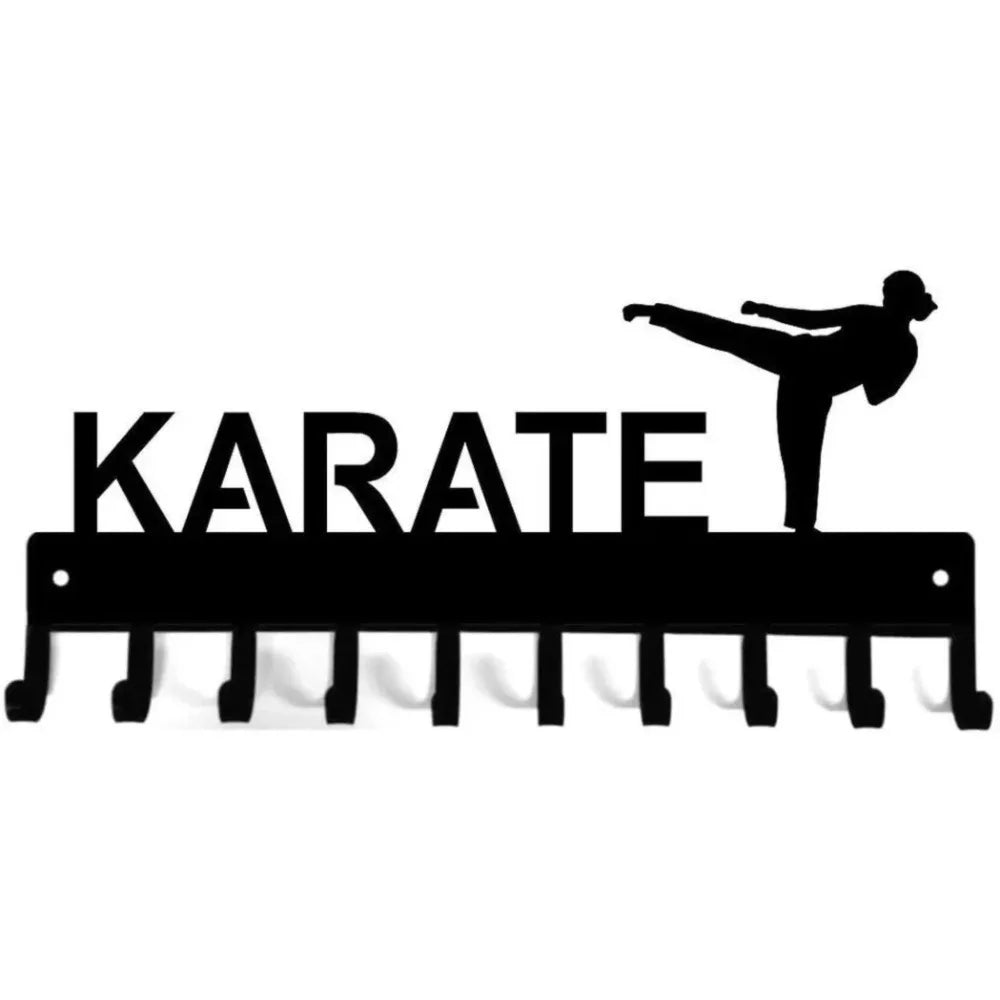 Elegant Väggmonterad Nyckelhållare - En Stilren Lösning för Nycklar och Tillbehör