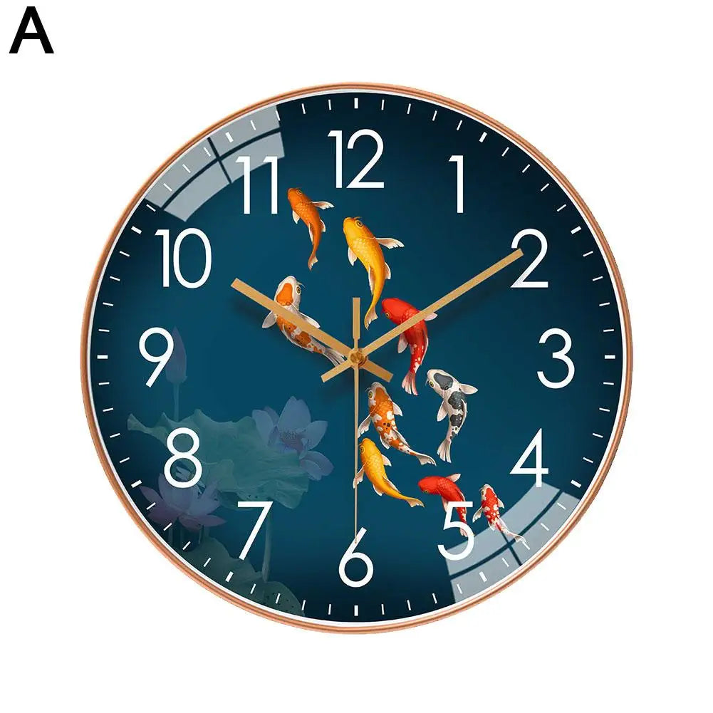 ModernArt - 3D Akryl Väggklocka för Heminredning