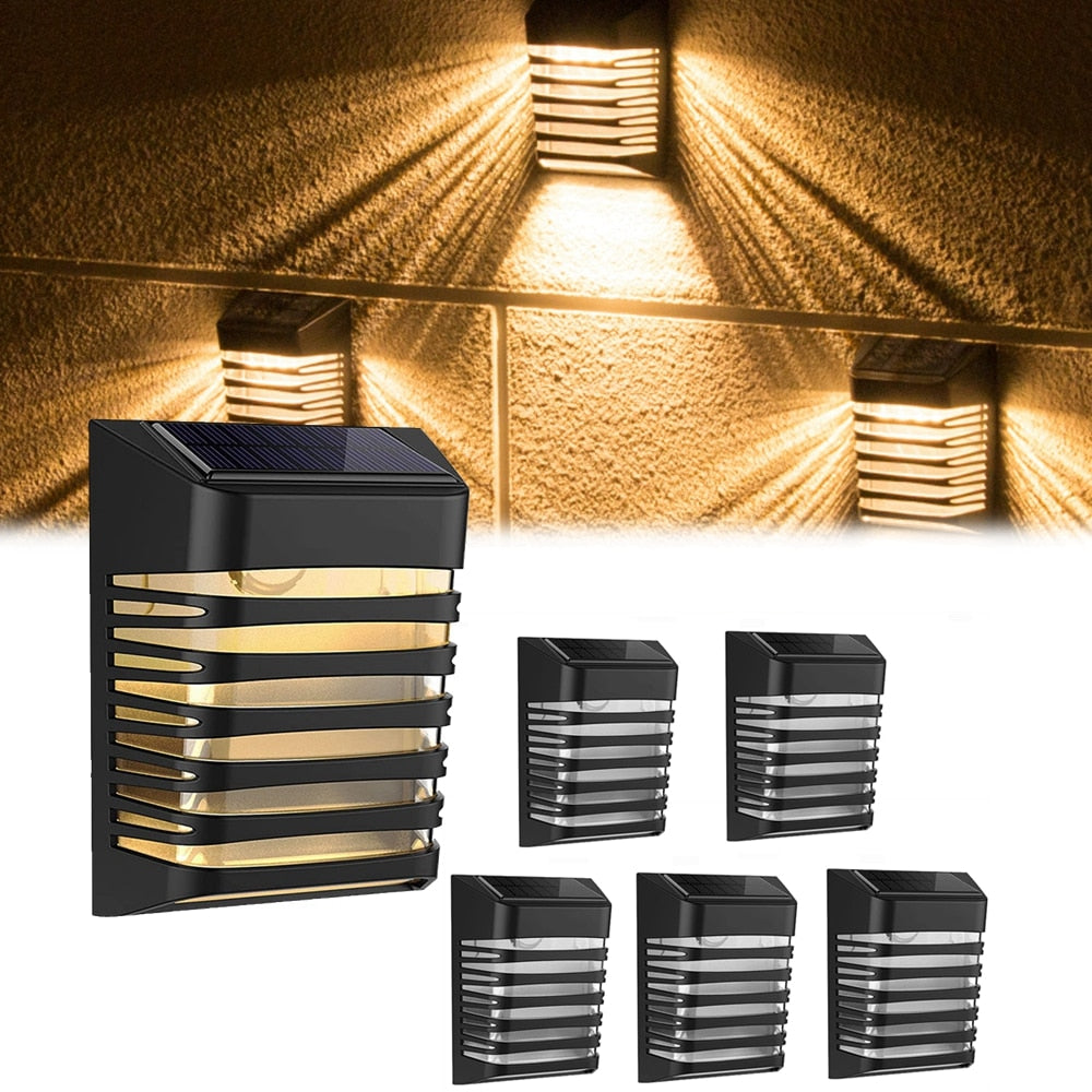 Balto - Solar Trädgård Utomhus LED Ned Wall Light IP65