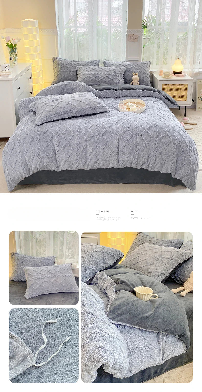 Royallure Lyxig Plysch Duntäcke - Ultra-mjuk & Cozy Sängkläder