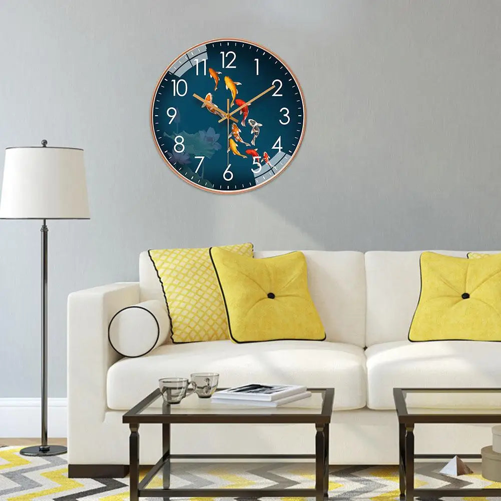 ModernArt - 3D Akryl Väggklocka för Heminredning