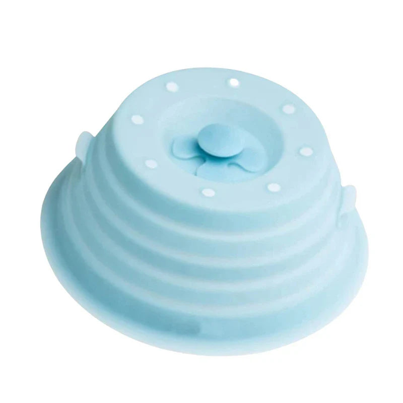 2in1 Fällbar Mikrovågsugn Lock och Anti Värme Handtag