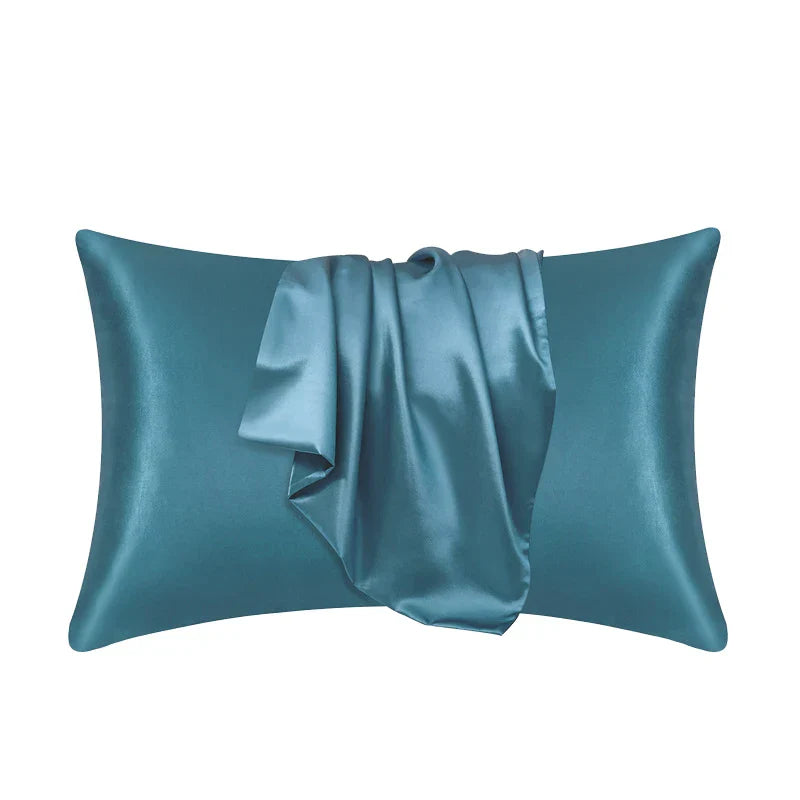 100% Mulberry Silk Pillowcase – Slät, Hypoallergenisk och Lyxig