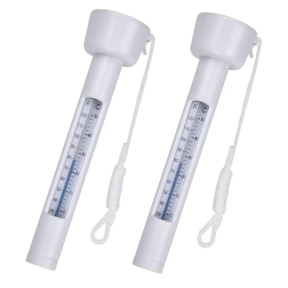 Carvallo Poolthermometer | Flytande vattentermometer 0–50 °C | För pool, bubbelpool, spa & badhus | Vattentålig & lättläst