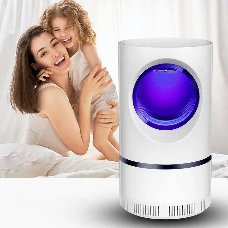 NightGuard – Elektrisk myggdödare med 365 nm ljus och ljudlös vakuumteknik