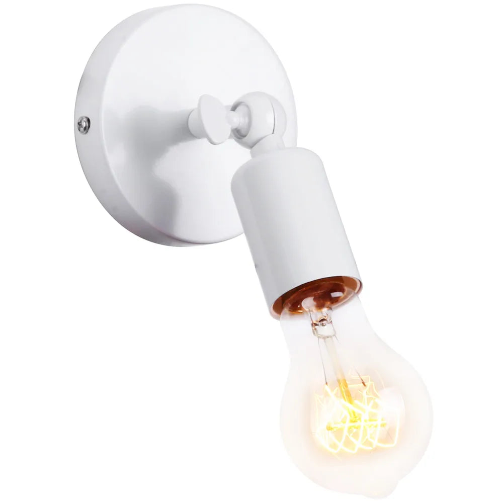 IndustriellBrons - Justerbar Retro Vägglampa för Stämningsfull Belysning