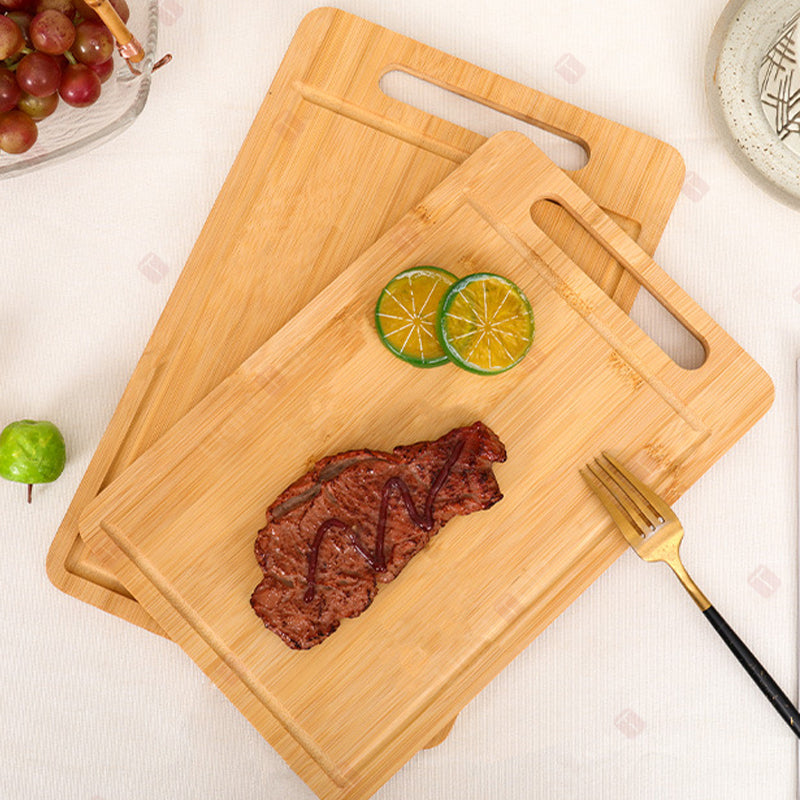 BAMBOOVIA – Premium Bambu Skärbräda Set