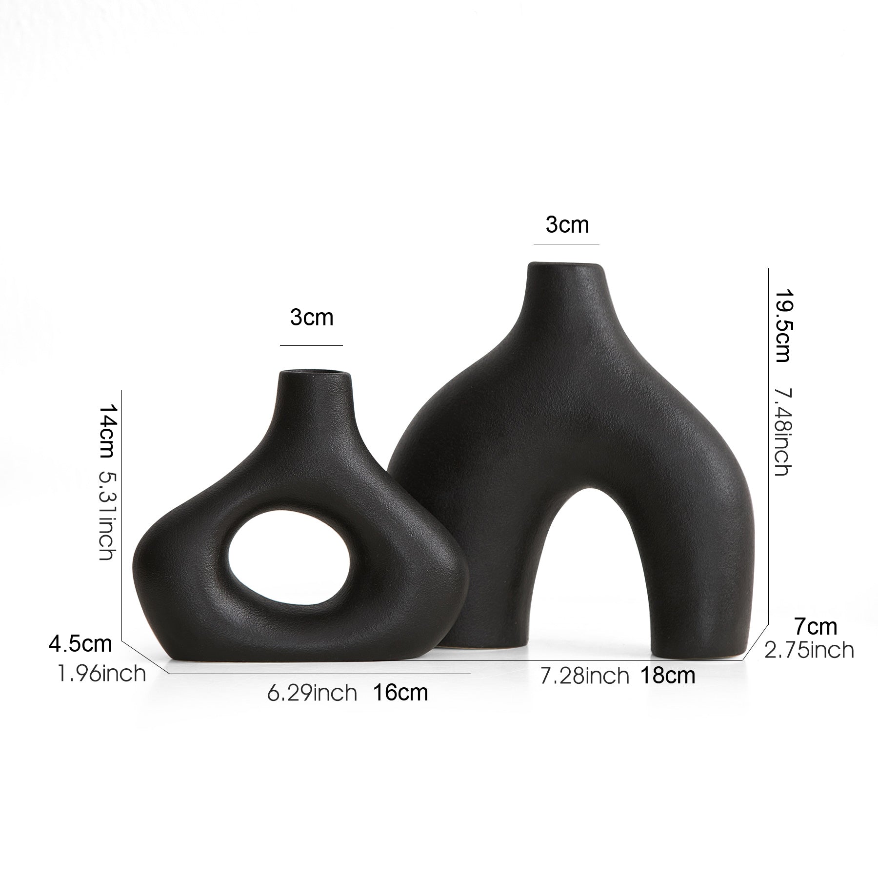 NestForm – Moderna Rent Linjer Rund Vas med Elegant Form