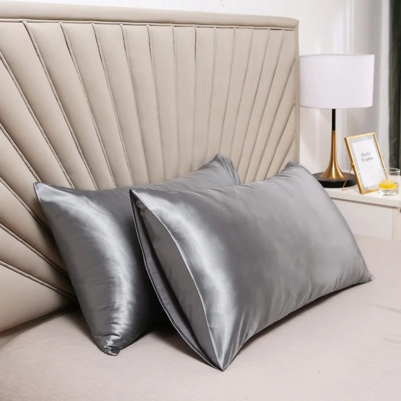 100% Mulberry Silk Pillowcase – Slät, Hypoallergenisk och Lyxig