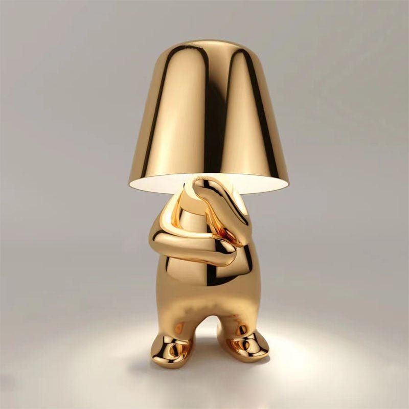 Dimmbar Guld & Silver LED-Lampa