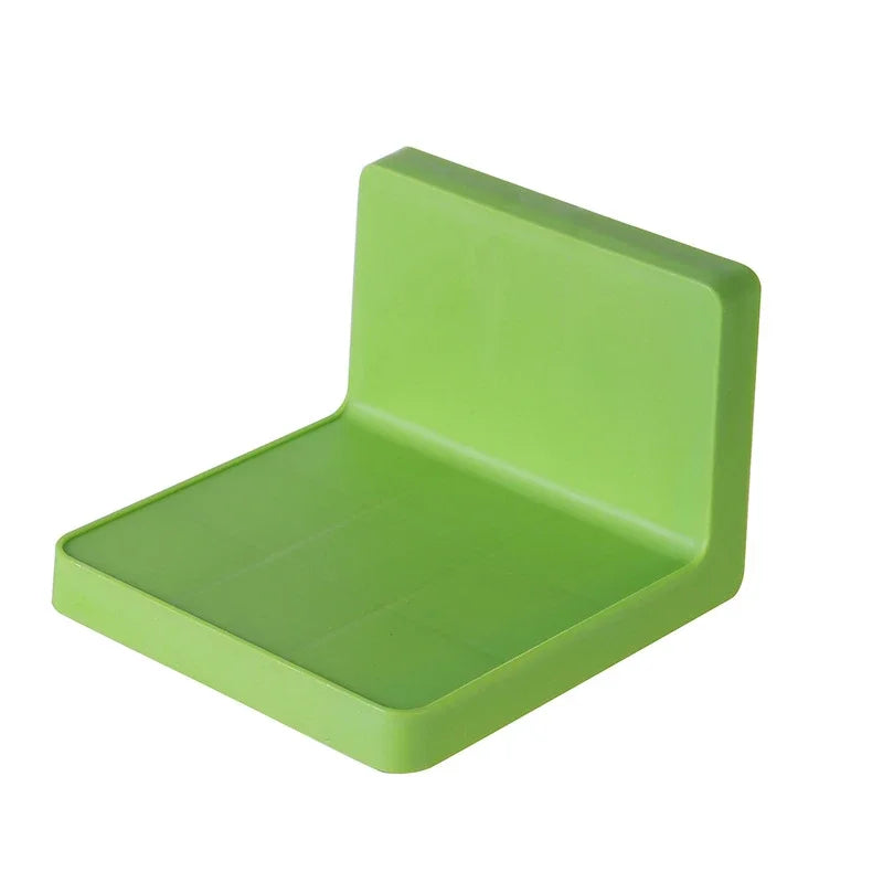 Carvallo FlexMount Vägghylla Multifunktionell | Självhäftande & Borfria | För Bad, Kök & Vardagsrum | Ideal för Tvål, Fjärrkontroll, Nycklar