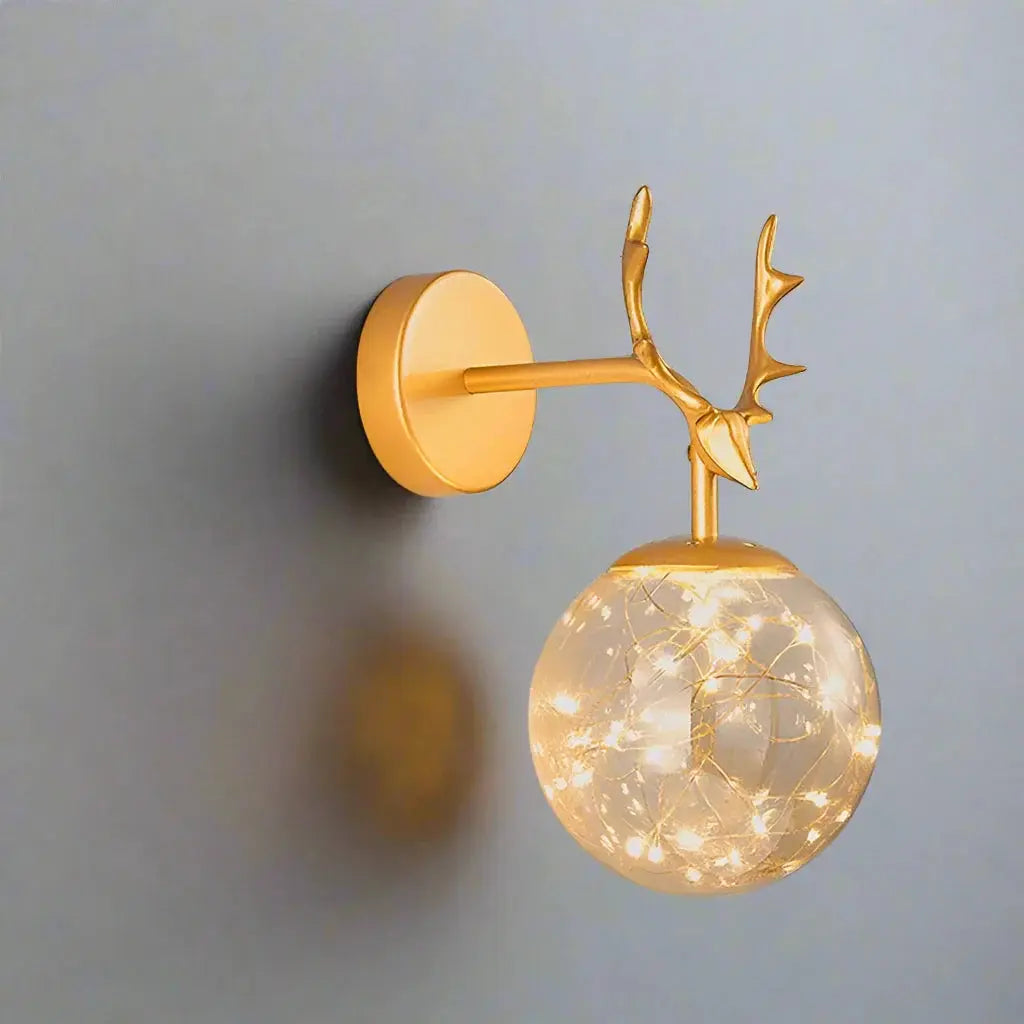 ÉclatVerre - Vägglampa LED i Färgat Glas