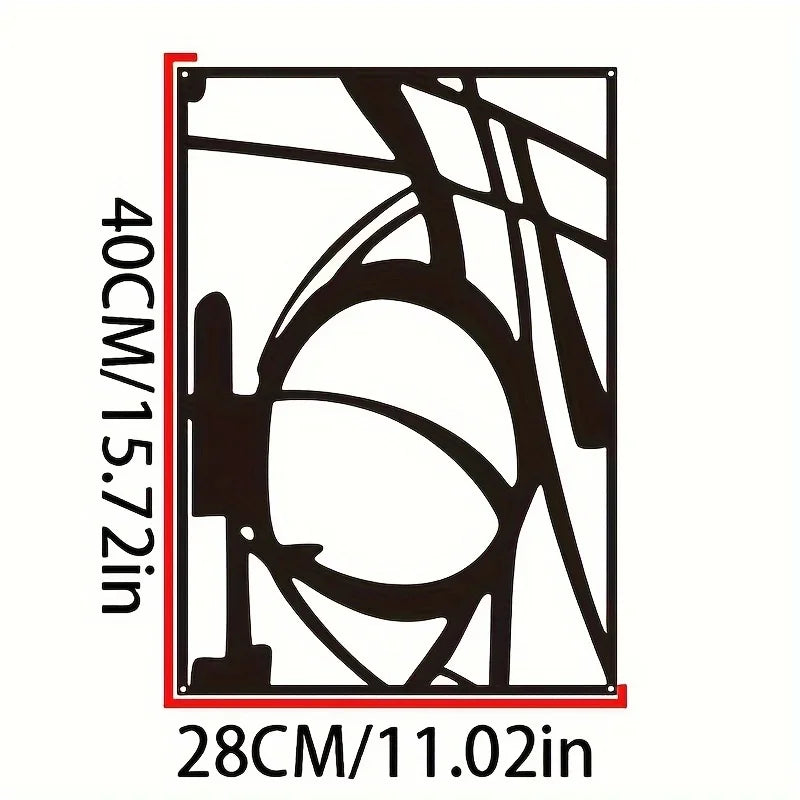 Abstract Art Väggdekoration – Fyra Delar Modern Set