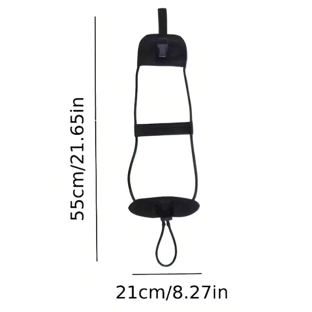 Carvallo Bagagebälte | Elastiskt resespännrem | Justerbar & Stabil | För extra bagage & handväskor