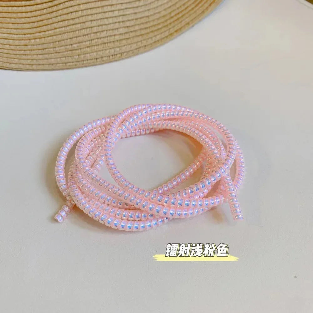 Carvallo Kabelskydd Spiral | Färgglad kabelskydd | För laddkablar & hörlurar | Skydd mot kabelbrott & knutar