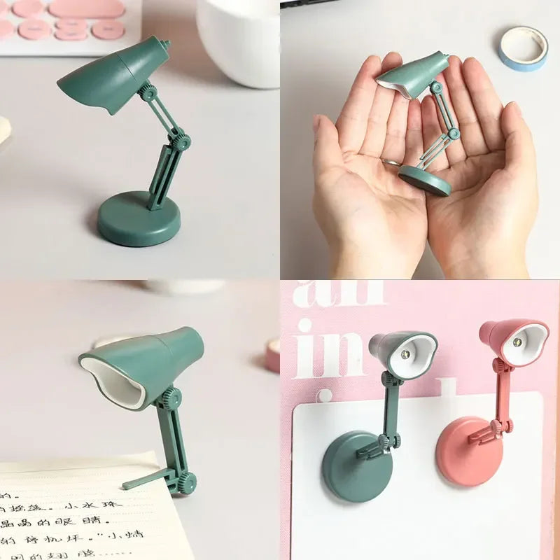 GlowFlex - Mini LED Nattlampa med Justerbar Arm för Skrivbord och Nattduksbord