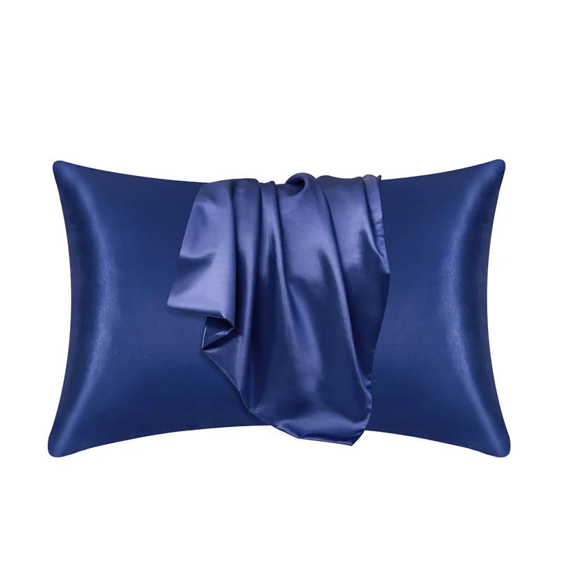 100% Mulberry Silk Pillowcase – Slät, Hypoallergenisk och Lyxig