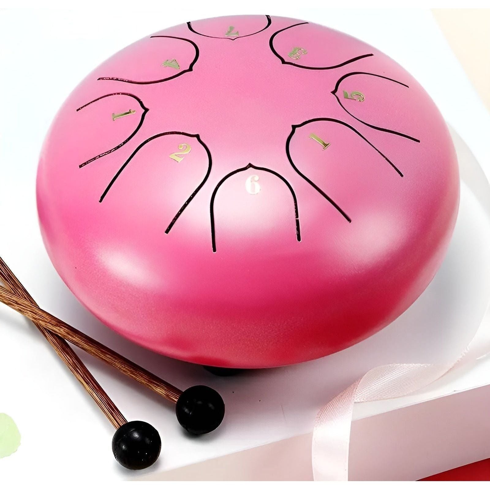 SerenityTone Trumma - Stålmun Water Utomhus Regn Trumma med Väska